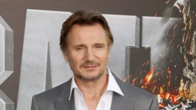 Liam Neeson at the Los Angeles premiere of 'Battleship' held at the Nokia Theatre L.A. Live in Los Angeles^ USA on May 10^ 2012.