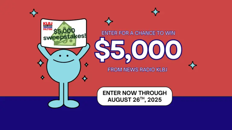 Q3 sweepstakes second street contest header 2025 news radio KLBJ Austin
