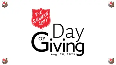 header image day of giving salvation army 2025 austin