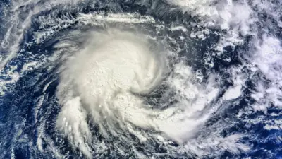 Tropical Storm Imelda. Acquired April 8^ 2013^ this image shows Tropical Storm Imelda over the Indian Ocean. Elements of this image furnished by NASA.
