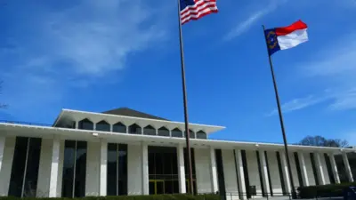 The North Carolina Legislative Building located in Raleigh.