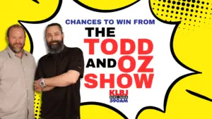 chances to win from todd and oz on news radio klbj 590 am header