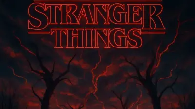 'Stranger Things' background This content was generated by an Artificial Intelligence (AI) system.