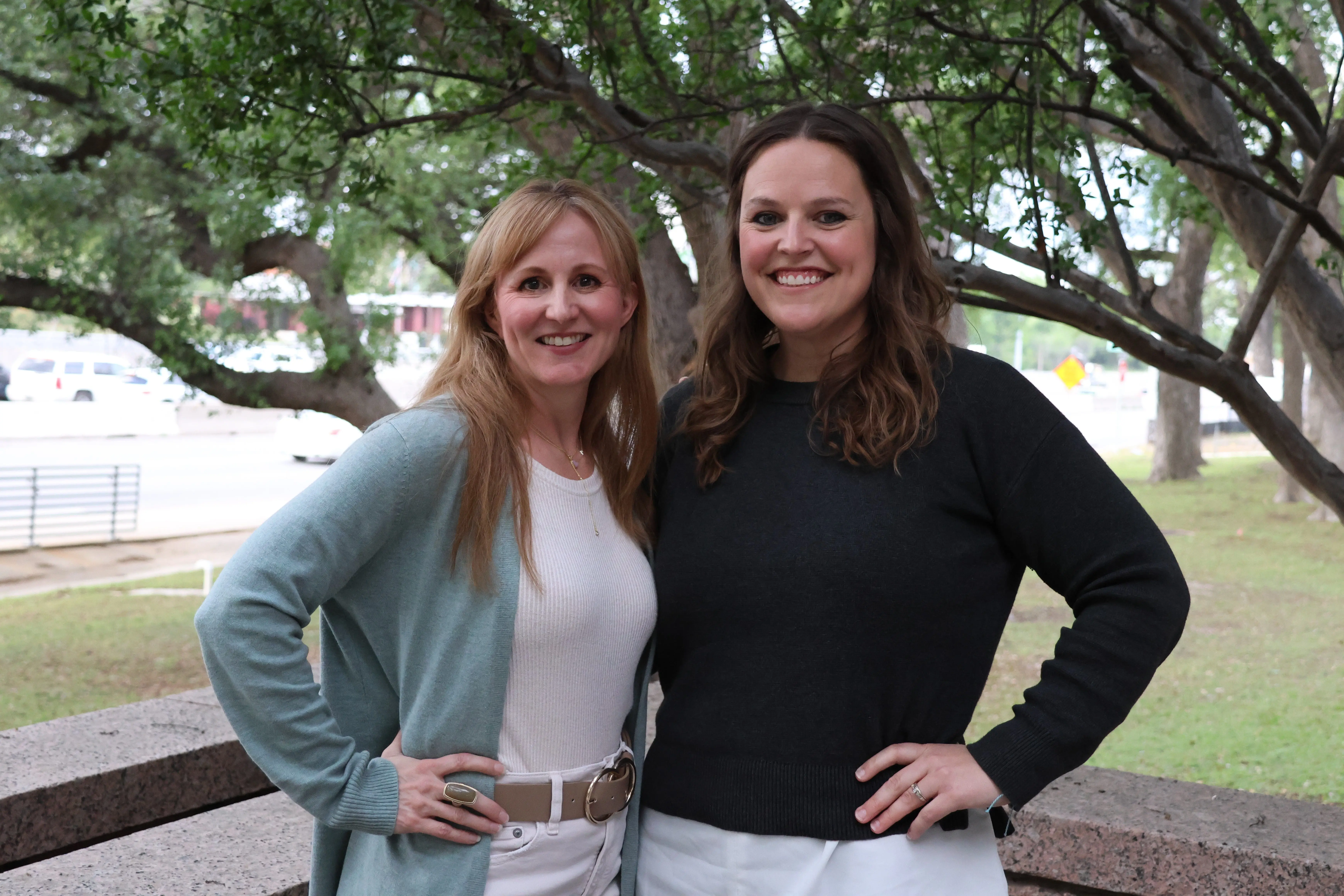 Melynda and Ashley 2026 seat at table klbjam news radio austin