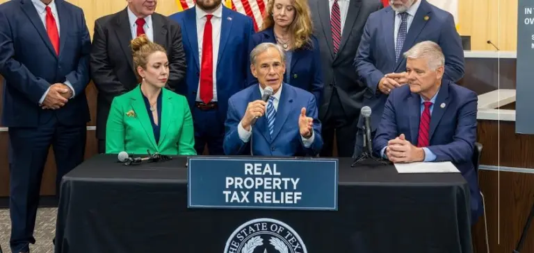 Abbott Outlines Five-Point Property Tax Plan