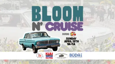 header v2 buda bloom n cruise news radio klbj 2026