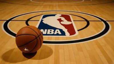 NBA BASKETBALL COURT WITH BALL This content was generated by an Artificial Intelligence (AI) system.