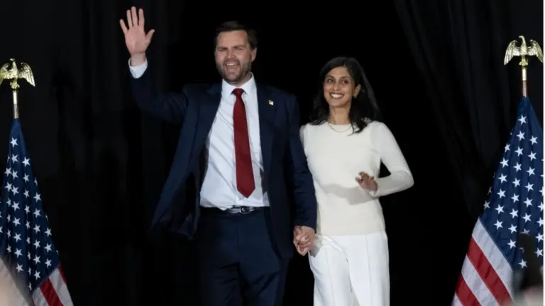 Vice President JD Vance and Second Lady Usha Vance welcome fourth child