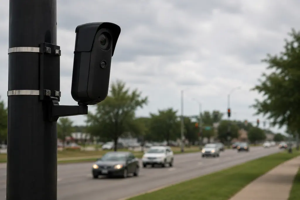Generic AI image of a surveillance camera.