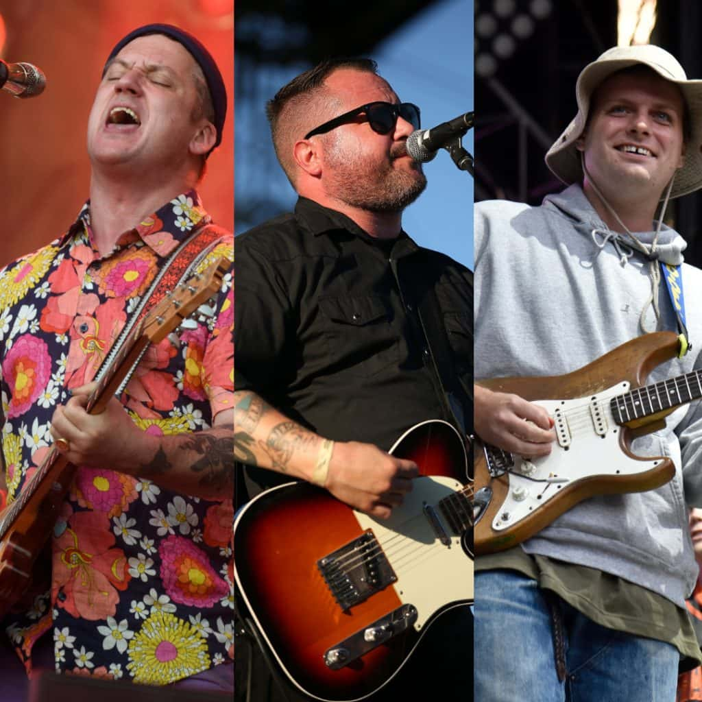 Modest Mouse, The Get Up Kids, Mac Demarco collage