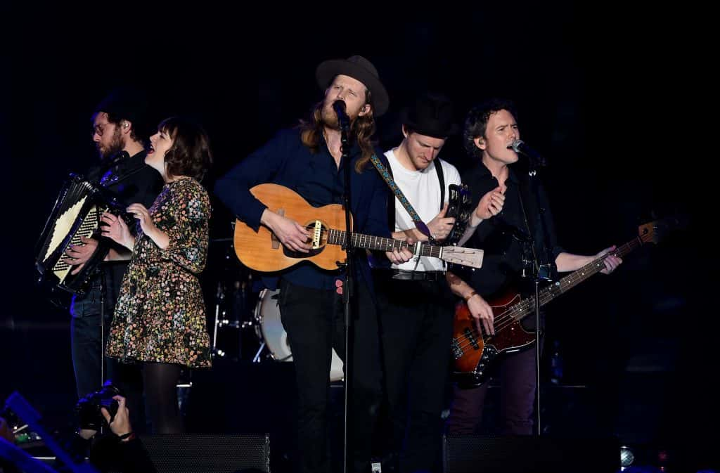 The Lumineers onstage