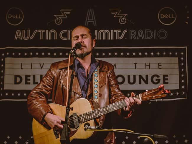 Citizen Cope performing in the Dell Music Lounge