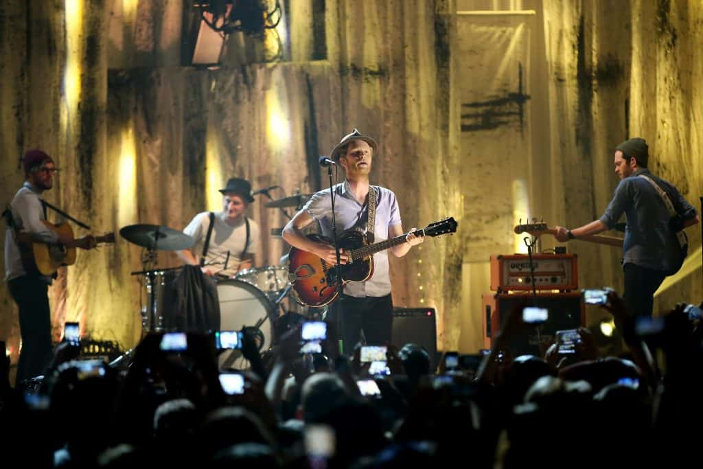 The Lumineers performing live