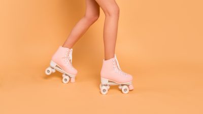 Girl Rollerskating