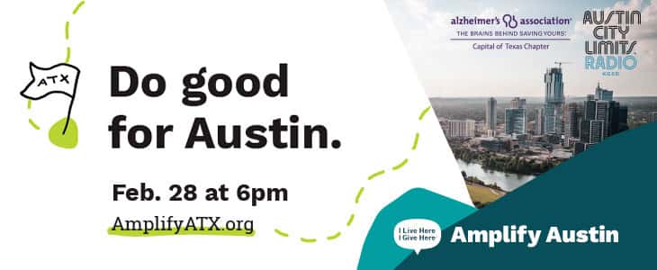 Do good for Austin Feb. 28 at 6pm amplifytexas.org