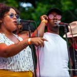 Blues on the Green May 22nd, 2019: sir woman band singing