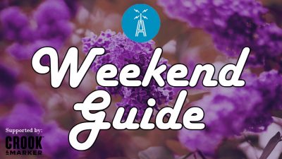 weekend guide supported by crook and marker