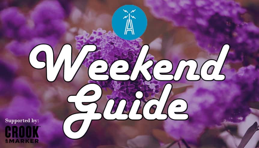 weekend guide supported by crook and marker