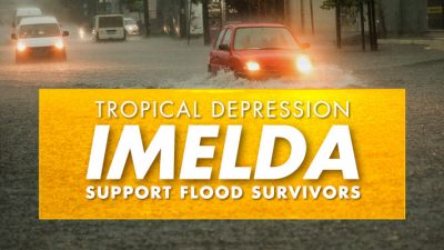 Tropical Storm Imelda Support Flood Survivors