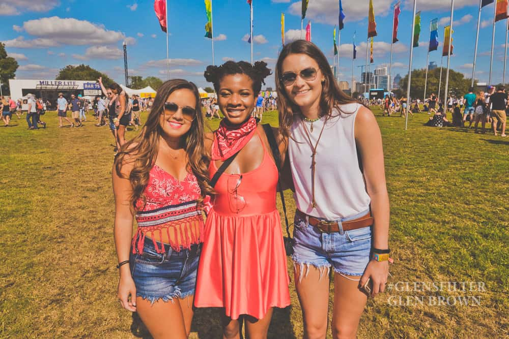 Fans at ACL Music Festival 2017