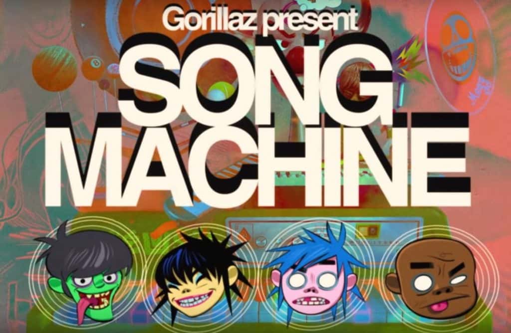 gorillaz present song machine