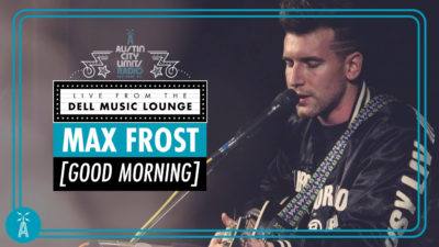 Max Frost performs