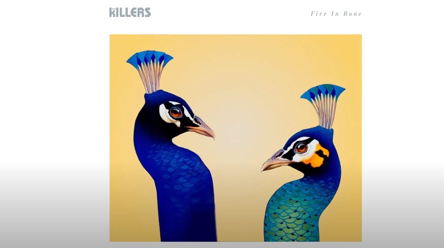 The Killers Fire and Bone art