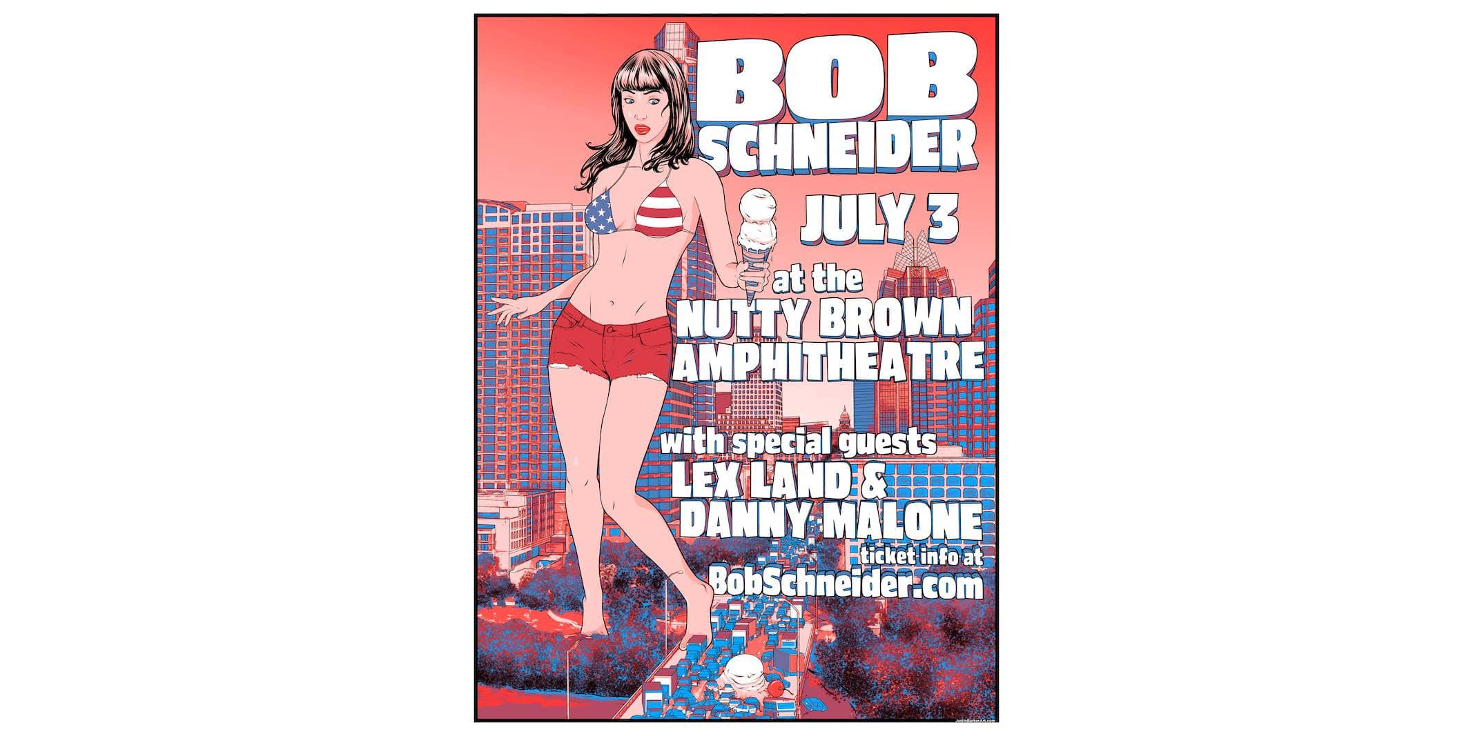 Bob Schneider Poster