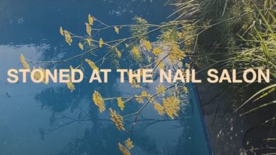 stone at the nail salon- lorde