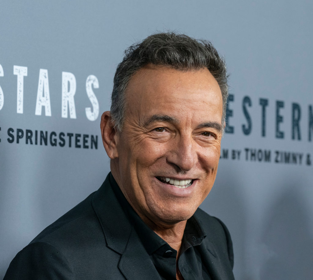 New York, NY - October 16, 2019: Bruce Springsteen attends the New York special screening of Western Stars at Metrograph.