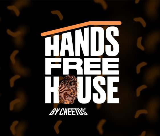 Hands-Free House by Cheetos flyer