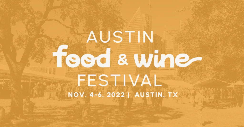 Austin Food and Wine Festival flyer