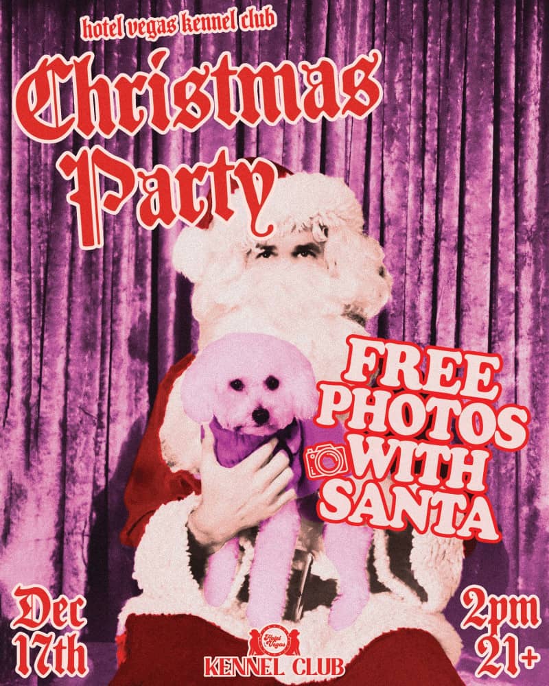 Kennel Club Christmas Party flyer