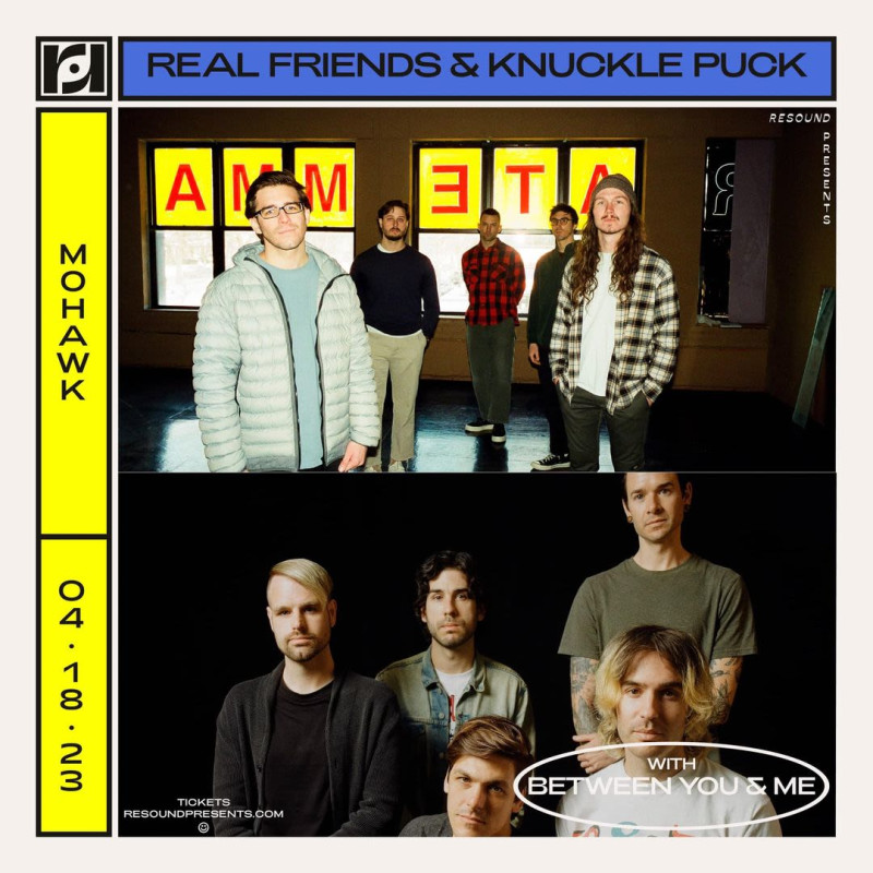 Real Friends & Knuckle Puck Flyer