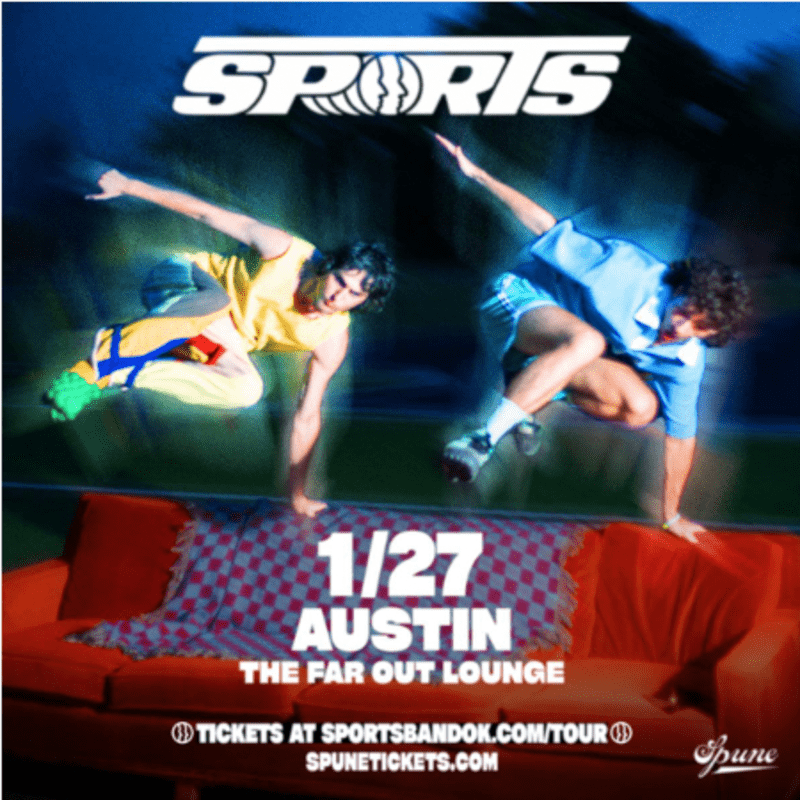 Sports concert flyer