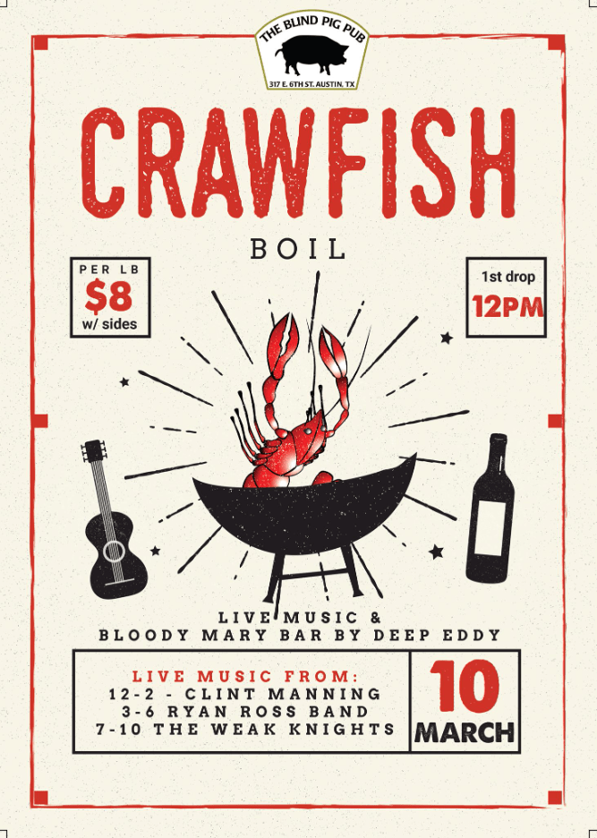 Crawfish Boil flyer 