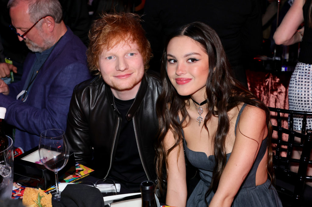 Ed Sheeran and Olivia Rodrigo