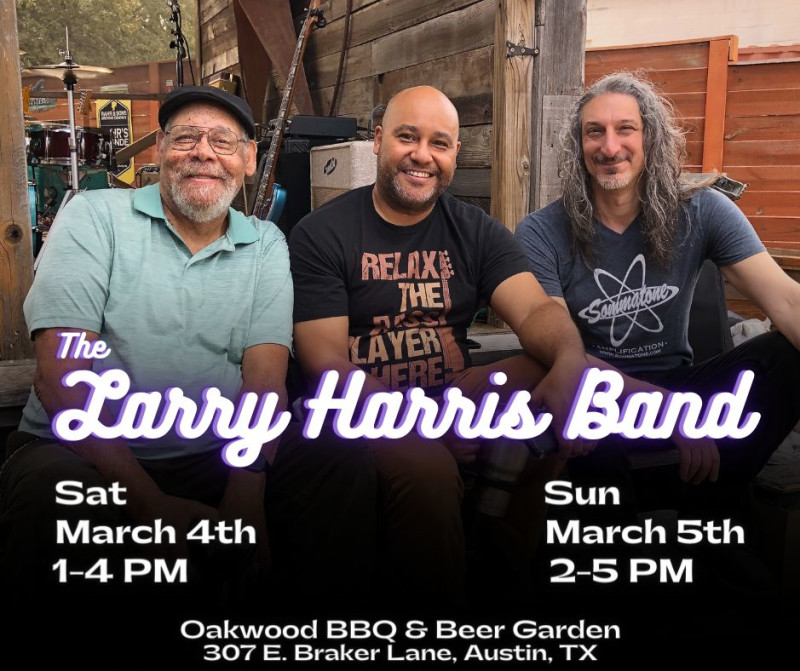 Larry Harris Band flyer