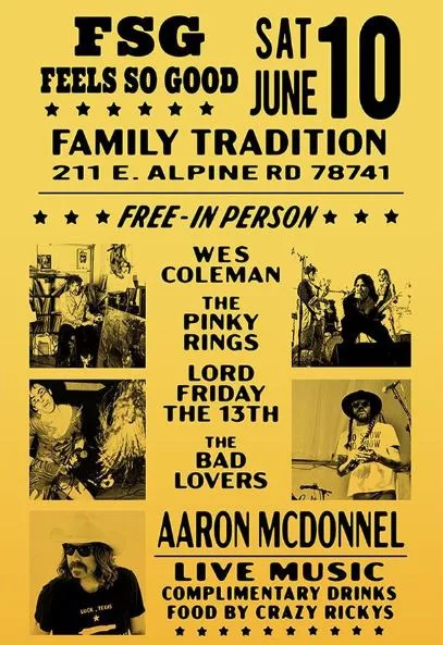 FSG Presents: Family Tradition Flyer