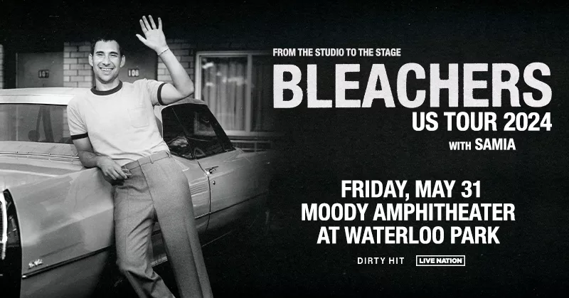 Bleachers Concert poster