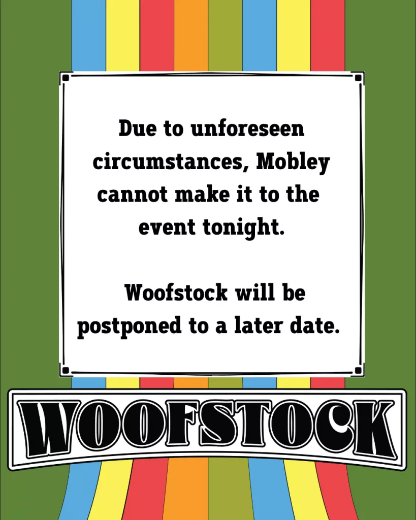 postponed woofstock