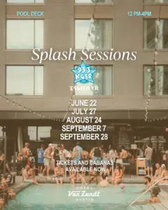 Splash sessions poster
