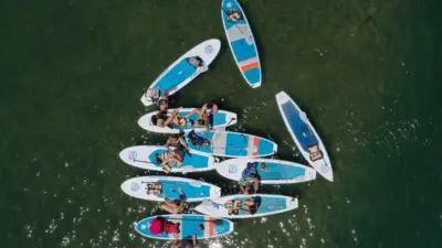 Paddle boarding