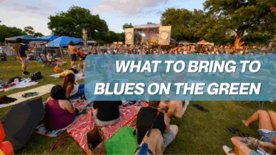 what to bring to blues on the green