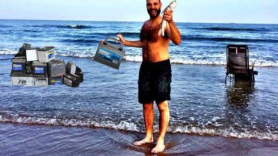 Throw Your Old Car Batteries in the Ocean