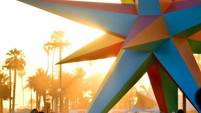 Artwork at Coachella Music Festival