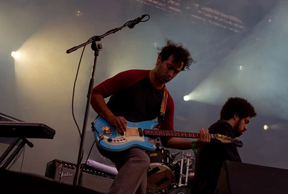 Broken Bells playing a show in 2010
