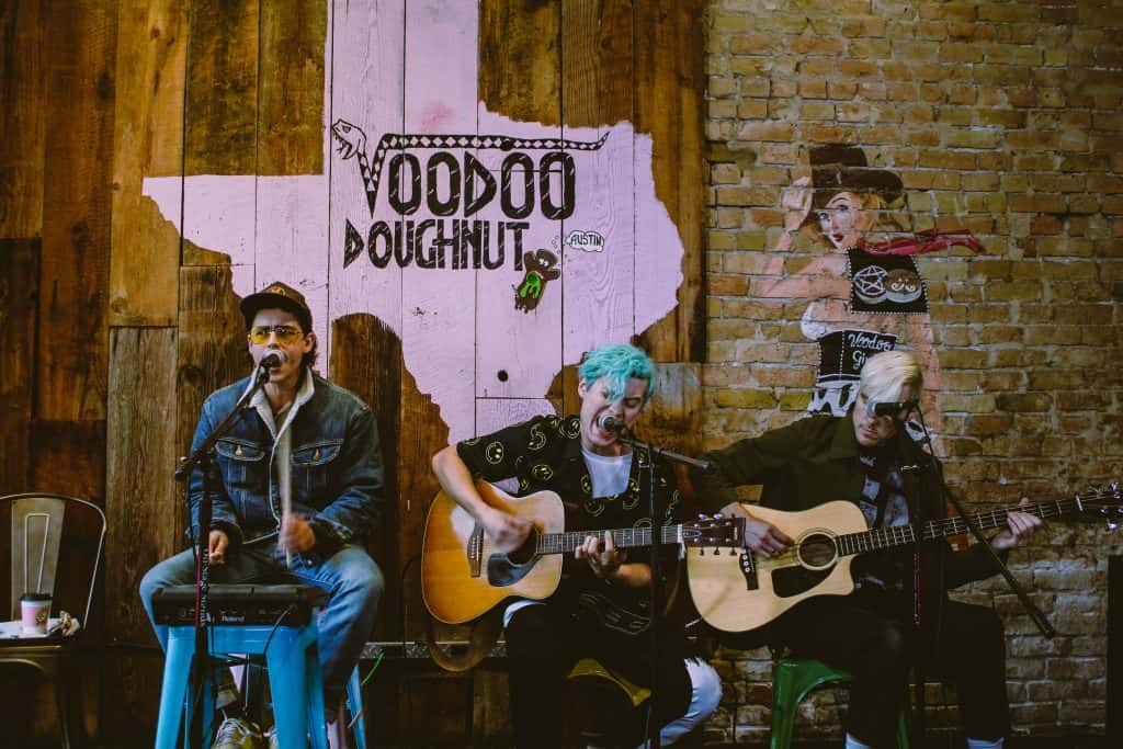 Dreamers at Voodoo Doughnut