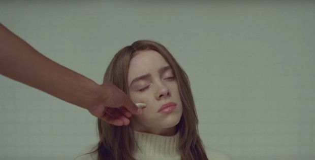 Billie Eilish in Xanny video