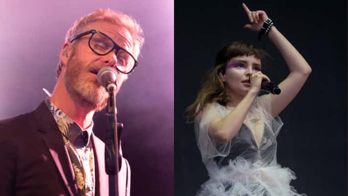 The National and Lauren Mayberry of CHVRCHES